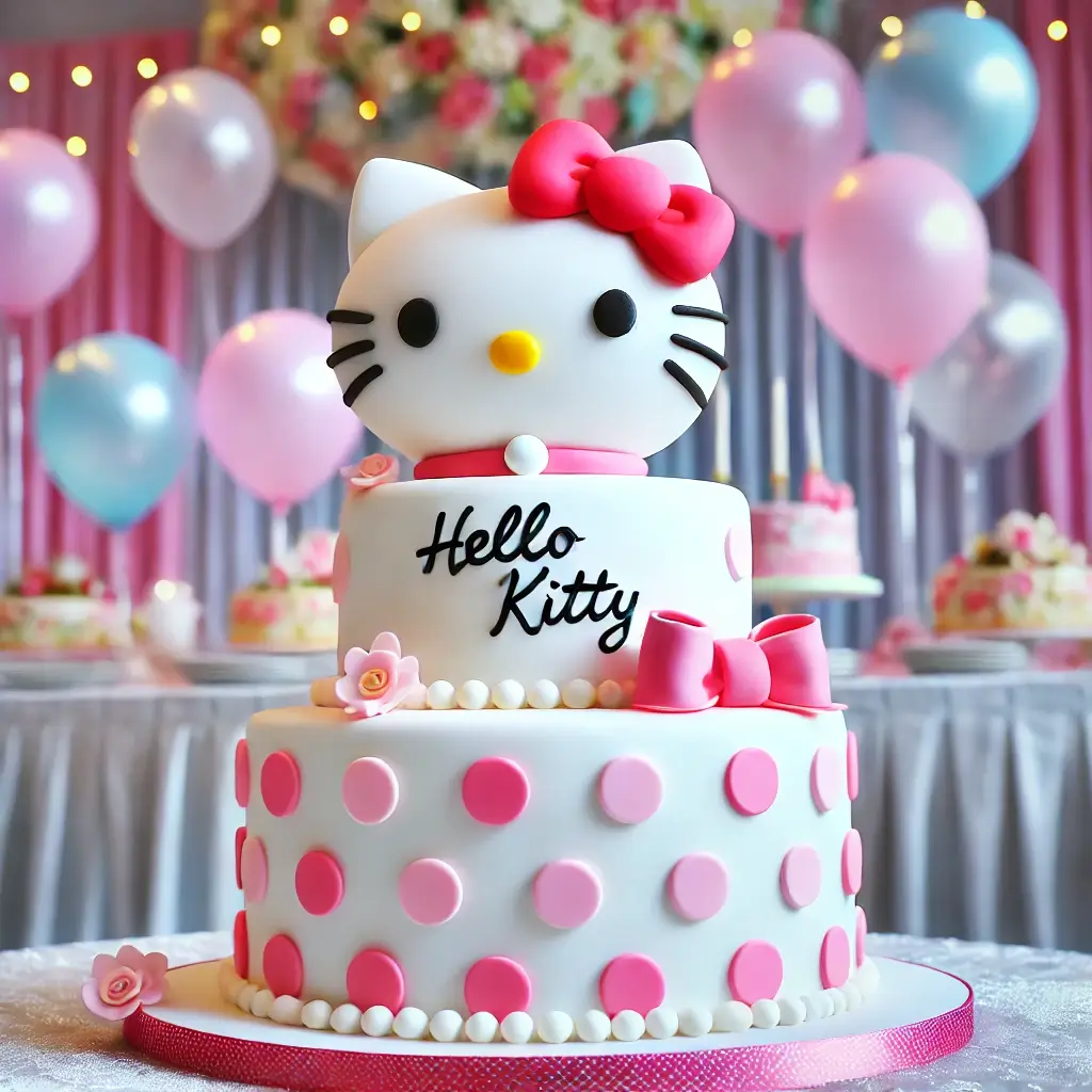 Hello Kitty Cake :Top 10 Stunning cakes for all Celebration! Discover tips and ideas to create perfect Hello Kitty cakes. Recipes, fondant decorations, and inspiration for all your celebrations! Hello Kitty cake