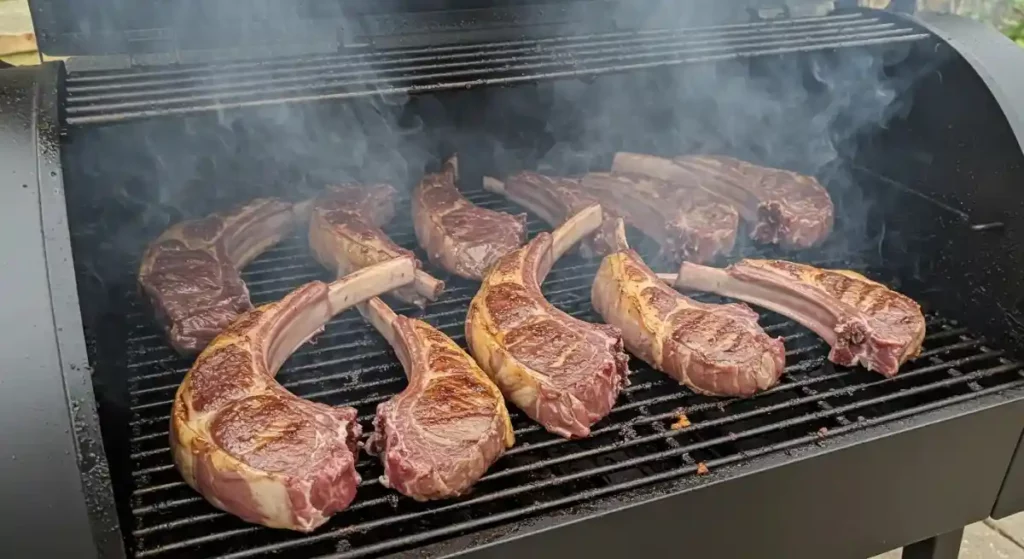 Smoked Lamb Loin Chops recipe – How to Get Perfect Crust Searing lamb chops in cast-iron skillet