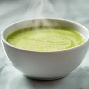 Asparagus and Zucchini Soup: Light, Creamy, and Ready in 30 Minutes asparagus and zucchini soup creamy texture in white bowl