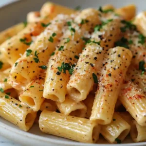 Penne Pasta and Alfredo Sauce: Creamy Perfection in Just 25 Minutes Penne pasta and alfredo sauce served creamy