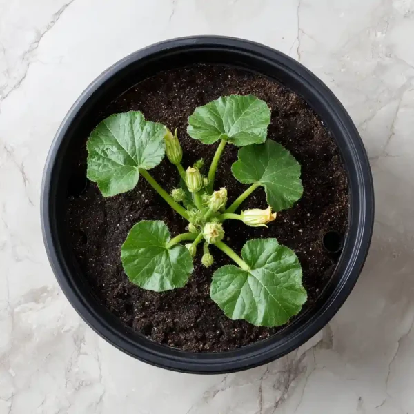 how to grow zucchini in a pot with proper container and drainage