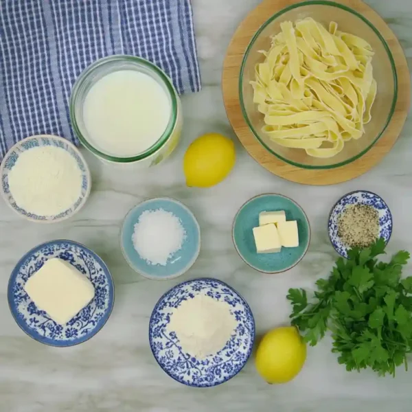 low calorie pasta alfredo ingredients