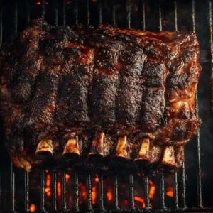 Ultimate Rib Roast on a Pellet Grill – Absolutely Delicious rib roast on a pellet grill with crispy bark and juicy center