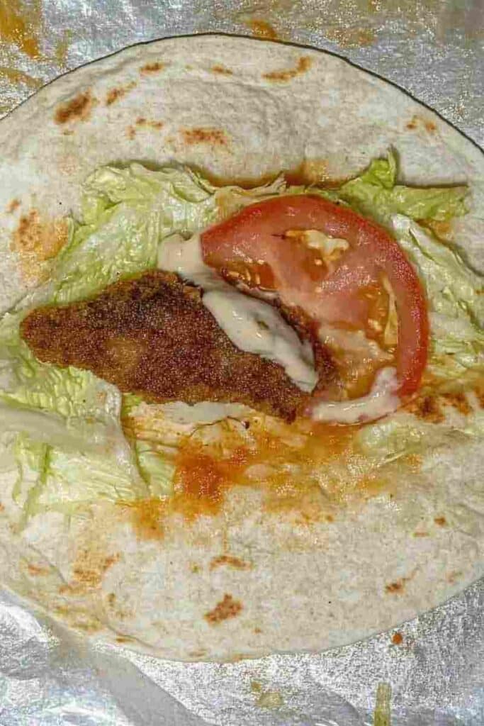 Royal Crunchy Wrap: Your Quick & Crispy Homemade Favorite Royal crunchy wrap being folded and toasted