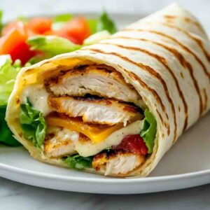 Royal Crunchy Wrap: Your Quick & Crispy Homemade Favorite Royal crunchy wrap sliced in half showing crispy layers and fresh filling