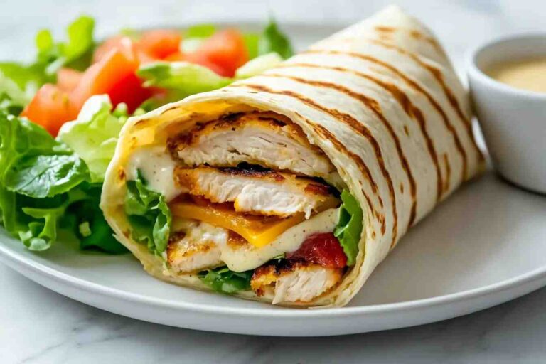 Royal Crunchy Wrap: Your Quick & Crispy Homemade Favorite Royal crunchy wrap sliced in half showing crispy layers and fresh filling