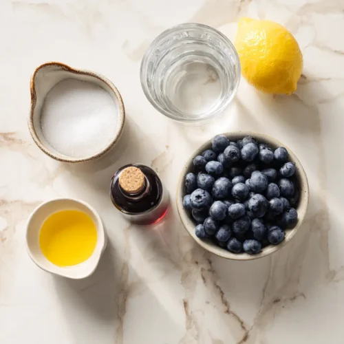 Blueberry Coffee Syrup in 15 Minutes—Simple & Natural blueberry coffee syrup ingredients