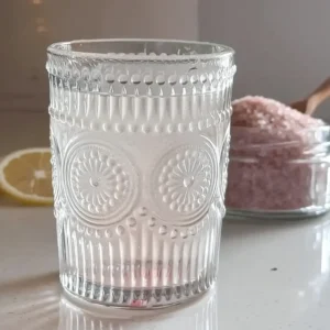 Japanese Pink Salt Recipe for Morning Detox & Weight Loss Himalayan pink salt in warm detox drink