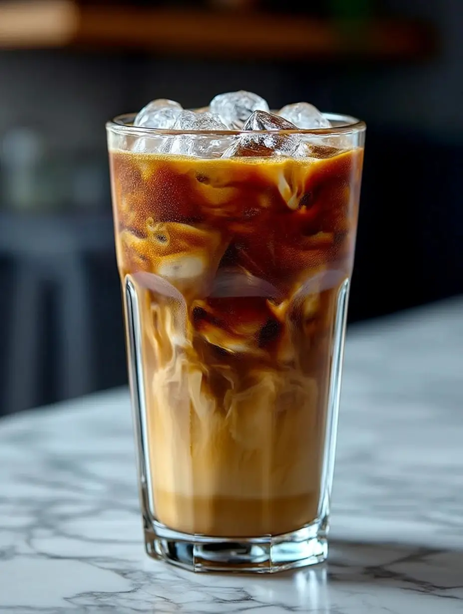 Breve Coffee Recipe: Creamy Espresso Delight Iced breve coffee latte