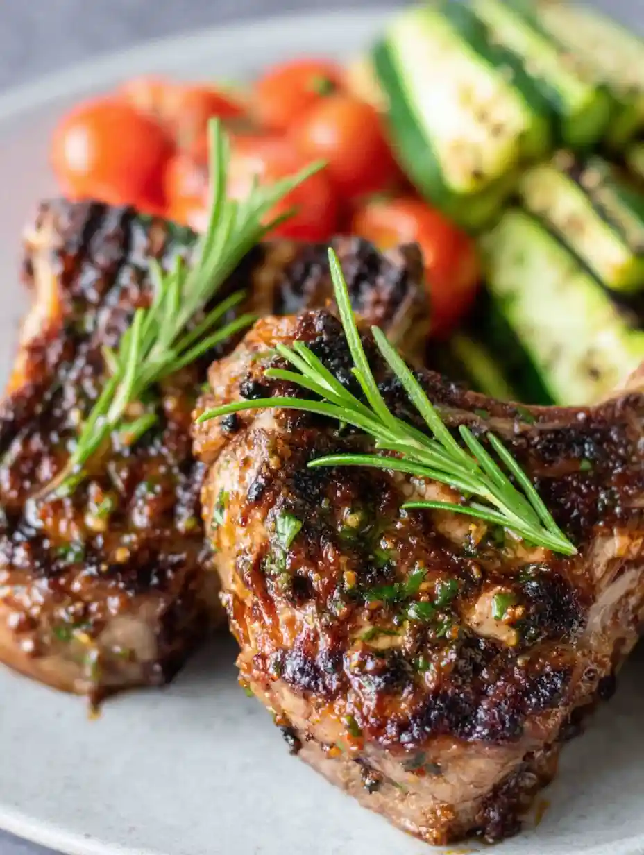 Smoked Recipes: Flavorful Ideas for Fish, Meat, and Vegetables Smoked lamb loin chops with rosemary