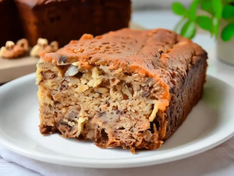 After School Banana Bread Recipe – Easy, Moist & Family Favorite moist afternoon snack banana bread slice with walnuts and golden crust