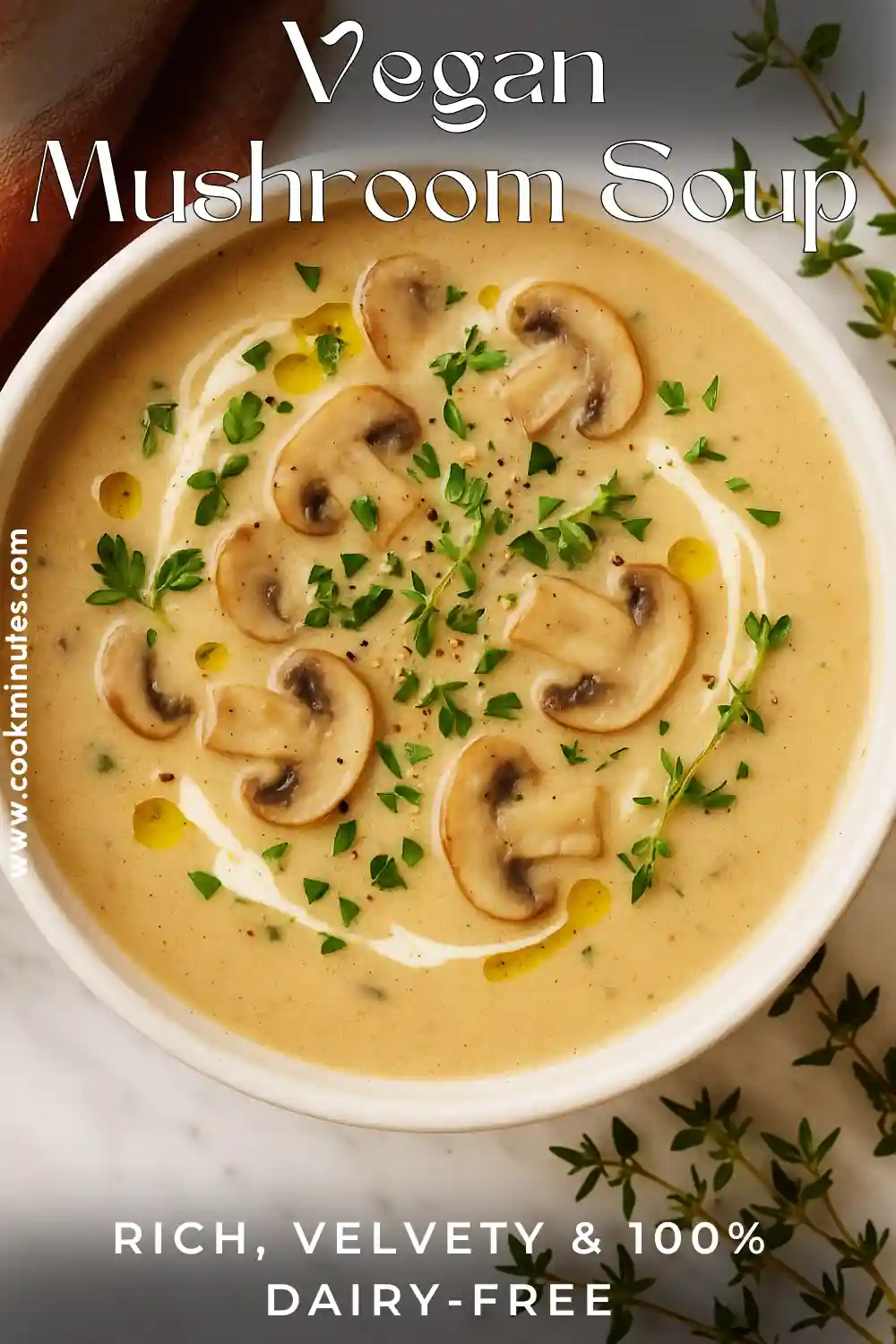 Homemade Mushroom Soup – Creamy, Cozy & Delicious Rich and velvety mushroom soup made with simple ingredients. Discover the best homemade mushroom soup recipe, creamy, cozy, and full of umami. mushroom soup
