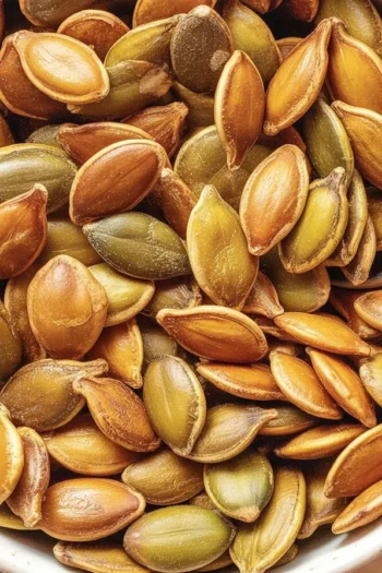Roasted Pumpkin Seeds – 6 Delicious Flavor Ideas to Try Today Who knew that a cozy autumn ritual could revolve around something as simple yet delightful as crispy roasted pumpkin seeds? As the leaves turn and Halloween approaches, my family and I embark on our annual pumpkin carving adventure. But what happens to those seeds? More often than not, they end up in the trash! This year, inspired by a craving for something crunchy and savory, I decided to roast them instead. These crispy roasted pumpkin seeds have since become a family favorite, a delightful snack that fills our home with mouthwatering scents and satisfies our crunchy snack cravings. Join me as I share this easy recipe that’s both fun and utterly delicious! Roasted Pumpkin Seeds