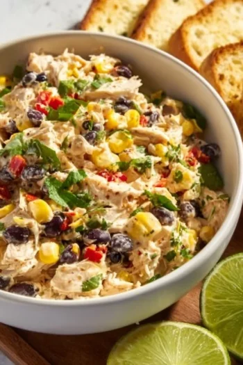 Southwest Chicken Salad packed with bold flavor and healthy ingredients Looking for a fresh and vibrant meal that packs a punch? Join me as we explore the delightful flavors in this Southwest Chicken Salad! Southwest Chicken Salad