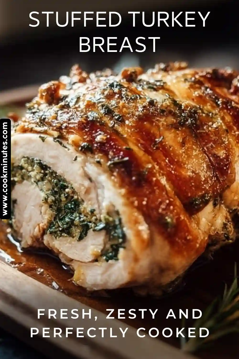 Stuffed Turkey Breast: A Flavorful Feast for Your Table A delicious Stuffed Turkey Breast, sliced to reveal a savory filling, perfect for holiday gatherings.
