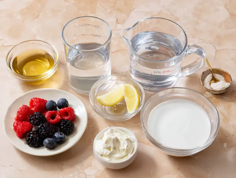 Bariatric Gelatin Recipe: Dr. Jennifer Ashton's Delicious Trick! Ingredients for the bariatric gelatin trick