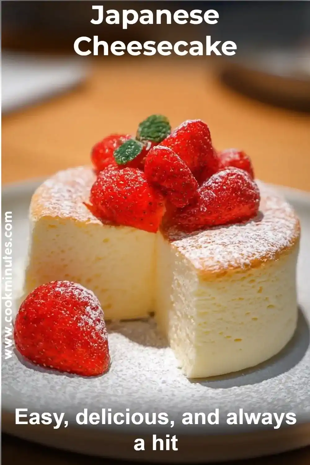 Japanese Cheesecake: Fluffy & Melt-in