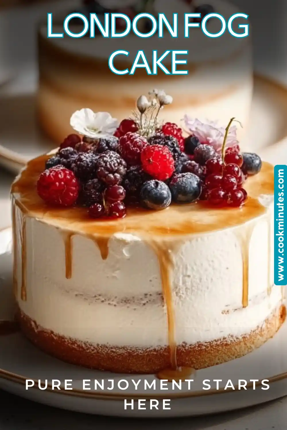 Delicious No Bake Mini Biscoff Cheesecakes topped with creamy goodness and caramel flavors.