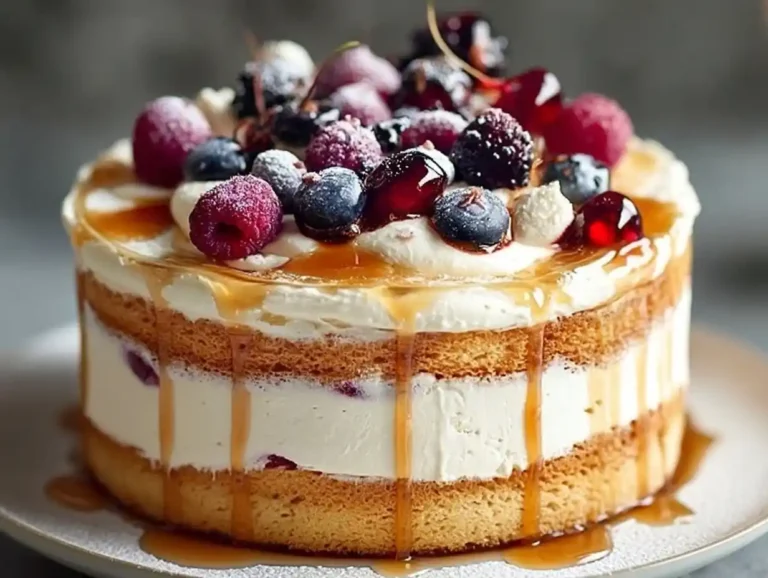 Sliced London Fog Cake with Earl Grey flavor and vanilla frosting