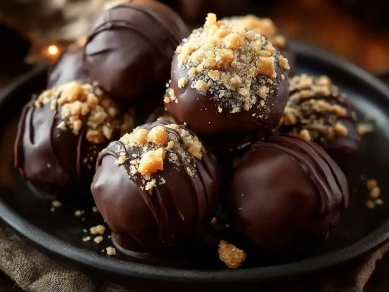 Delicious Peanut Butter Balls made with Rice Krispies