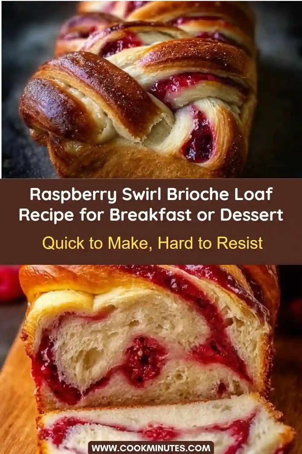 Indulge in Homemade Raspberry Swirl Brioche Loaf for Any Occasion