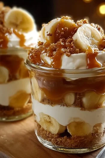 Indulge in the delightful layers of creamy, caramelized goodness with this Caramel Banana Parfait! Every bite is a harmonious blend of rich flavors and textures. Caramel Banana Parfait