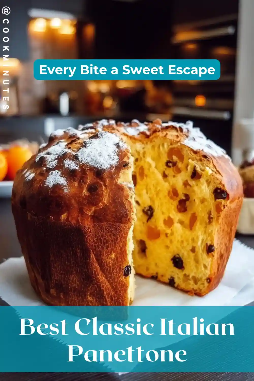 Best Classic Italian Panettone: A Celebrate Holiday Treat Homemade classic Italian panettone ready to slice and enjoy