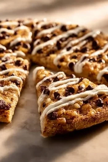 Cookie Dough Dessert Pizza is a playful nod to all things sweet and indulgent. One delightful summer afternoon, I stumbled upon this recipe while looking for a fun dessert idea for a gathering with friends. The concept of a pizza, but instead of savory toppings, everything is delightfully sweet, piqued my interest immediately. With each bite, you’ll discover a chewy cookie crust, melty chocolate chips, and a creamy glaze that brings it all together. It’s the perfect dessert for pizza lovers and cookie enthusiasts alike, and I can’t wait for you to try it! Cookie Dough Dessert Pizza