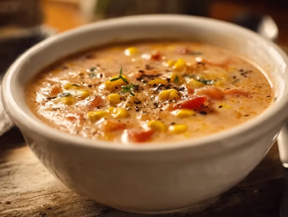 Delicious bowl of copycat Dolly Parton's Stampede Soup