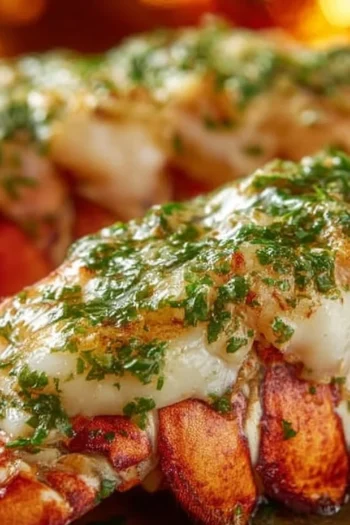 Indulge in the luxury of Creamy Garlic Butter Lobster Tails, a recipe that transforms a special occasion into a culinary celebration. garlic butter lobster