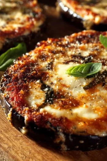 Eggplant pizza is a mouthwatering alternative to traditional pizza that I simply adore. It combines the classic flavors of marinara, mozzarella, and Parmesan with roasted eggplant for a hearty yet healthy bite. Whether you’re looking for a low-carb dinner option or simply want to try something new, this eggplant pizza recipe will surely become a favorite in your household. Just picture those golden, bubbly cheese-topped rounds served fresh from the oven, garnished with vibrant basil. Dare I say, you'll adore this recipe forever! eggplant pizza