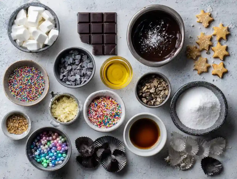 Express Chocolate Christmas Trees: Easy, Festive Delights for the Holidays ingredients for Express Chocolate Christmas Trees