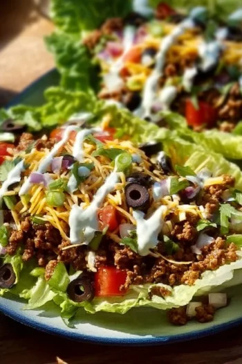 Taco Wedge Salad – A Fresh, Colorful Twist on Taco Night If you’re looking for a fresh and flavorful twist on taco night, then you have to try this Taco Wedge Salad. Full of colors and textures, it’s a dish that captures the essence of tacos in a fun salad format. I remember the first time I served this at a friend’s gathering; the vibrant presentation had everyone excited, and it didn’t last long on the table! Perfect for a weeknight dinner or a festive occasion, this salad combines all the classic flavors of a taco while offering a crisp and refreshing feel. Join me in making this delightful dish that is not only easy to prepare but also a feast for the eyes! Taco Wedge Salad