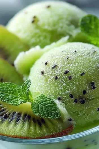 If you're looking for a refreshing treat that won't weigh you down, then you simply must try my Vegan Kiwi Sorbet. This delightful dessert bursts with the bright flavors of fresh kiwis and is effortlessly easy to make. It’s a fantastic way to cool down on a sweltering summer day or to satisfy your sweet tooth without any guilt. I remember the first time I tried making sorbet; it was love at first spoonful! So join me and let’s whip up this naturally sweet, vegan dessert that will impress everyone at your next gathering. Vegan Kiwi Sorbet