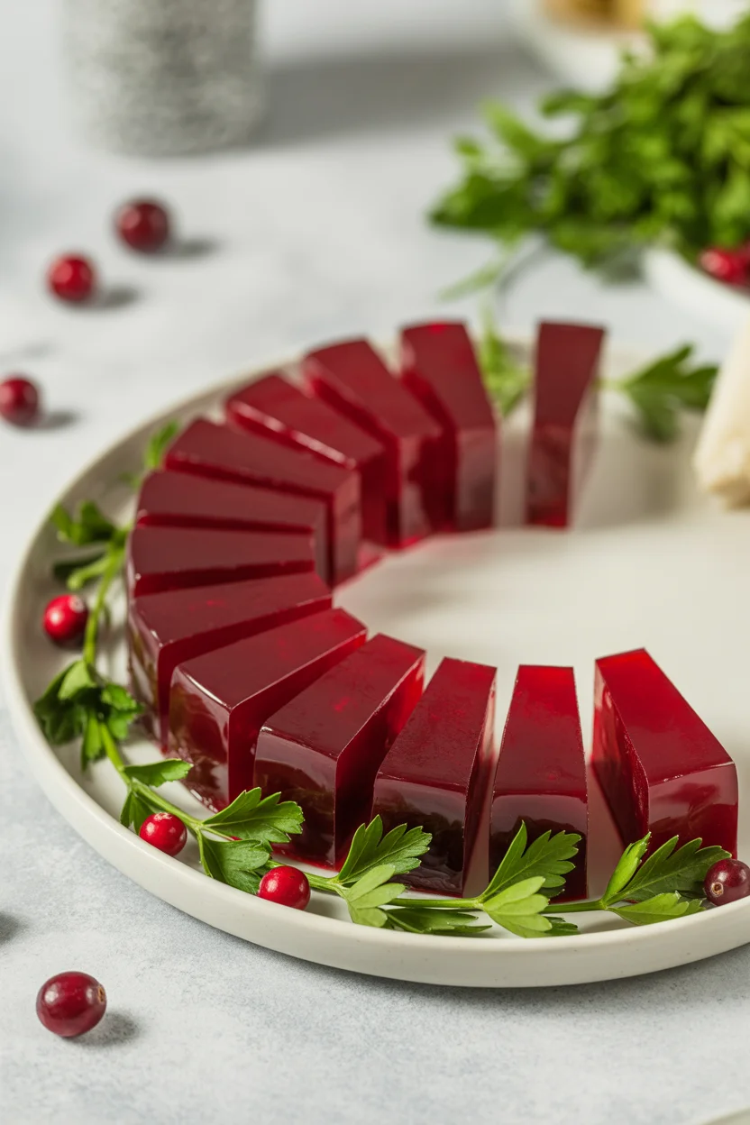 5 Simple Steps to Make Delicious Cranberry Sauce with Gelatin Homemade cranberry gelatin