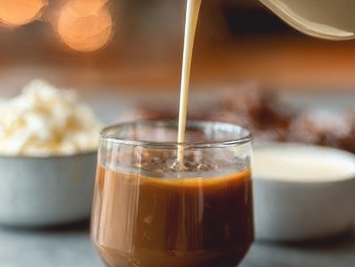 Vanilla Coffee Creamer: A delicious homemade coffee creamer packed with rich vanilla flavor.