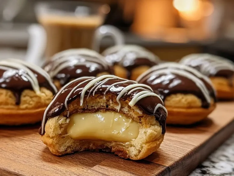 Boston Cream Pie Cookie Bites That Will Wow Your Taste Buds Boston Cream Pie Cookie Bites served