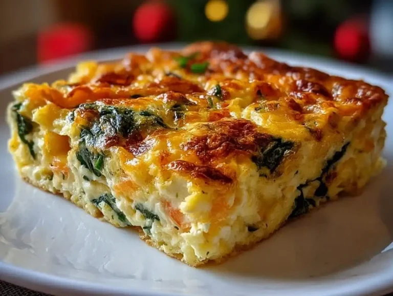 Variety of breakfast recipes including casserole and brunch dishes.