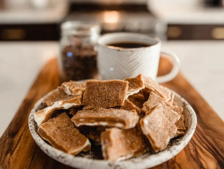 Churro Toffee that bursts with flavor, ready to delight your taste buds!