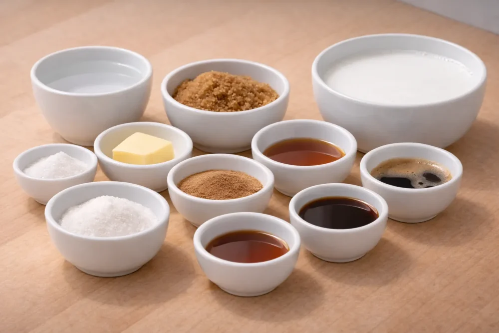 Iced French Toast Latte – A Delicious Twist on Two Favorites French Toast Latte ingredients