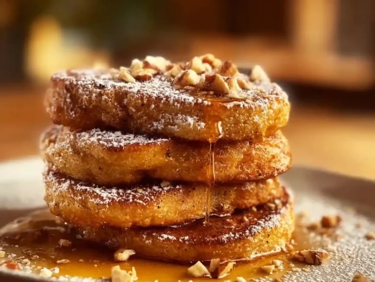 Chewy French toast cookies with cinnamon and syrup drizzle