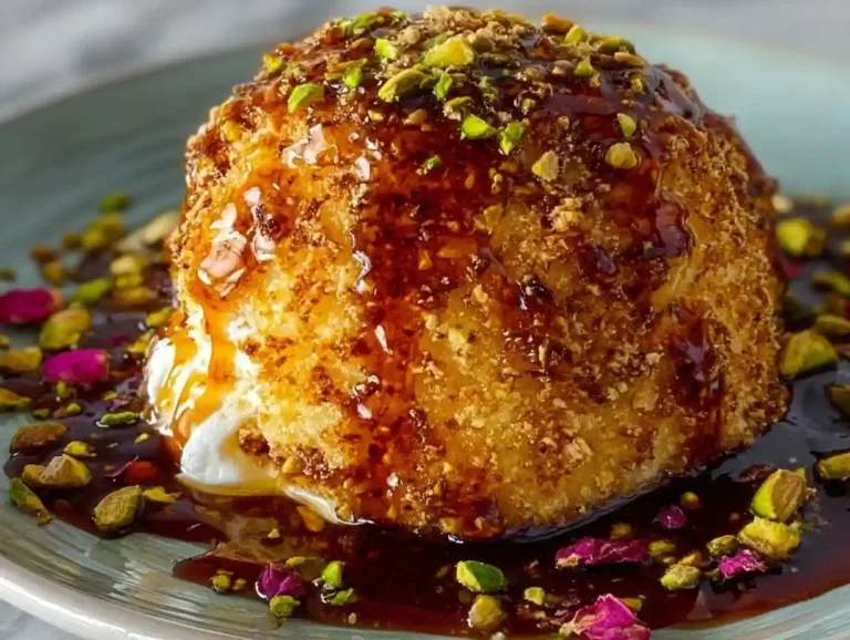 Fried Ice Cream: A Crunchy, Creamy Treat that Delights! Fried Ice Cream A delicious mix of crispy and creamy that will amaze your taste buds!