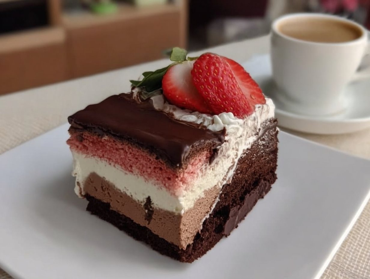 Strawberry Chocolate Ombre Cake: A Delightful Fusion of Flavors Strawberry Chocolate Ombre Cake featuring layers of rich chocolate and sweet strawberries, your new go-to dessert!