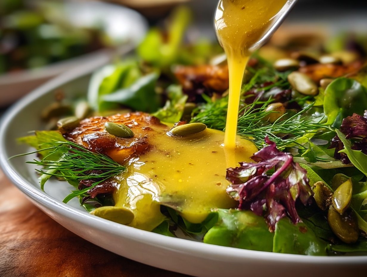 Homemade Lemon Vinaigrette Dressing