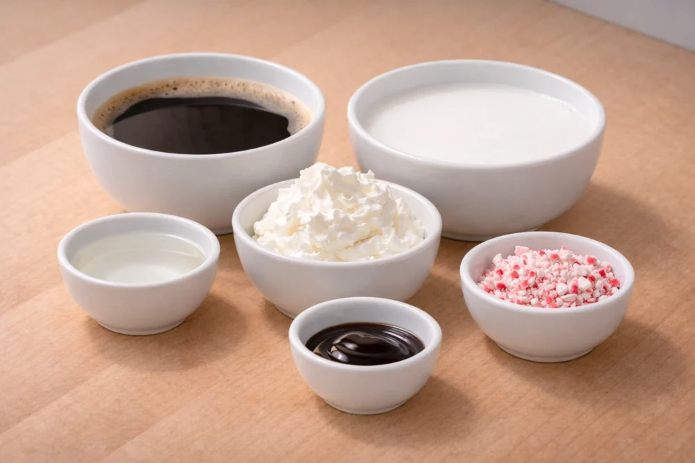 Peppermint Mocha ingredients
