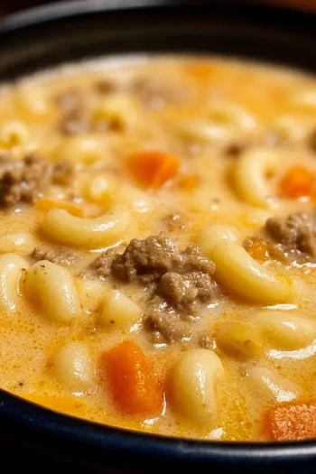 When the craving for a comforting dish strikes, try this Cheeseburger Macaroni Soup that's rich, creamy, and bursting with flavor. Perfect for family dinners and meal prep, this recipe is a nostalgic twist on a beloved classic that everyone will adore. Cheeseburger Macaroni