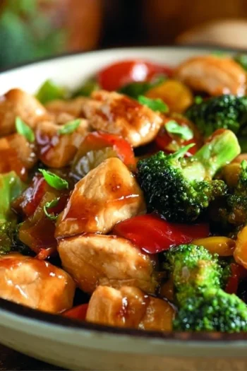 This Chicken Stir Fry Recipe brings together the delightful flavors of tender chicken and fresh vegetables in a simple, quick-to-prepare dish. As I remember my mom whipping this up after busy school days, it’s a nostalgic favorite that fills my kitchen with enticing aromas. You can almost hear the sizzling in the pan as the garlic and ginger come together in this vibrant dish that’s perfect over a bed of fluffy rice or noodles. Plus, it’s packed with nutrient-dense vegetables, making it a wholesome meal for the entire family. chicken stir fry