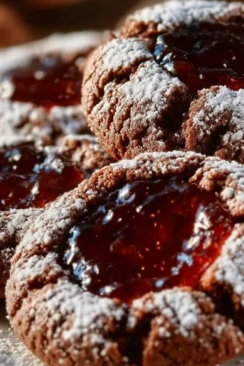 Looking for a simple yet delightful treat? These Chocolate Thumbprint Cookies combine a rich cocoa flavor with a sweet jam or chocolate chip center, making them perfect for every occasion. Chocolate Thumbprint Cookies