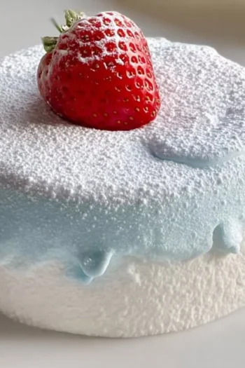 indulge in the lightness of angel cake, featuring a rich chocolate lava center that’s perfect for celebrations or cozy nights. This First Snow Lava Angel Cake encapsulates sweet nostalgia with its fluffy texture and chocolatey goodness! Lava Angel Cake