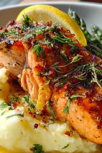 This Garlic Butter Salmon is a quick and delicious meal perfect for any weeknight. With just a handful of fresh ingredients, you'll impress your family and friends while enjoying a healthy and flavorful dish. Garlic Butter Salmon